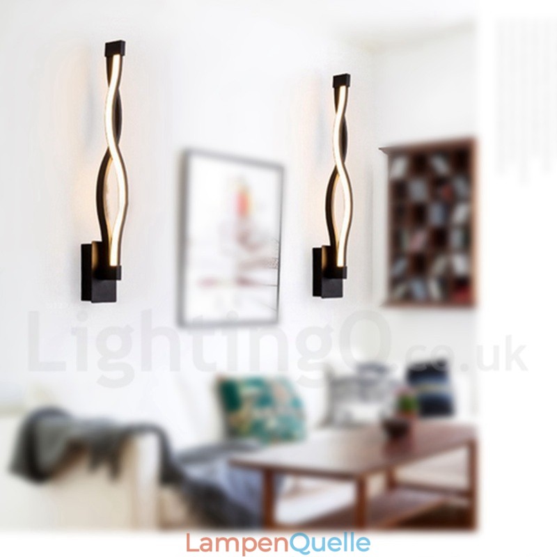 Moderne minimalistische Wandlampe Wohnzimmer Flur Flur Treppen Licht Nachttischlampe