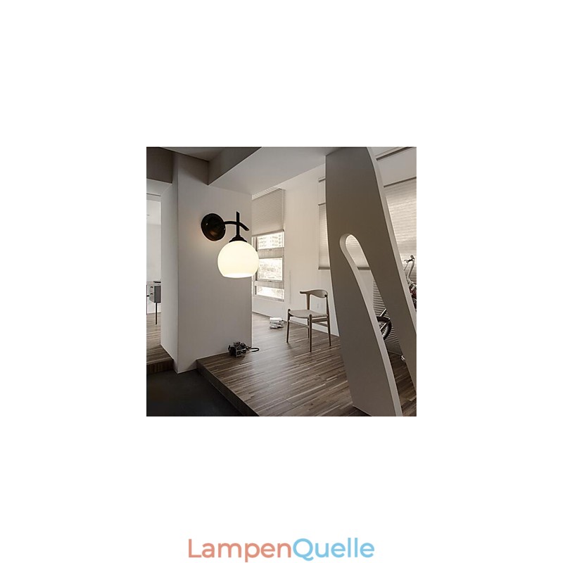 Modernes, zeitgenössisches Landhaus-Gemälde für die Augenschutzwand im Mini-Stil mit Umgebungslicht
