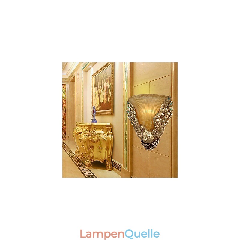 Modernes zeitgenössisches traditionelles klassisches rustikales Lodge-Malerei-Feature für Crystal Mini Style Ambient