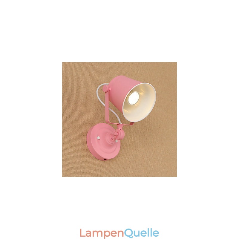 Wandleuchte, Wandlampe, Retro-Landhausstil, verstellbar, Schwenkarm, Augenschutz