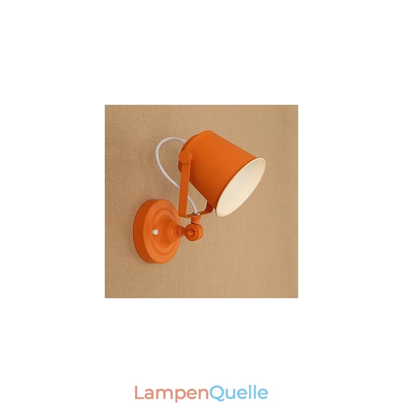 Wandleuchte, Wandlampe, Retro-Landhausstil, verstellbar, Schwenkarm, Augenschutz