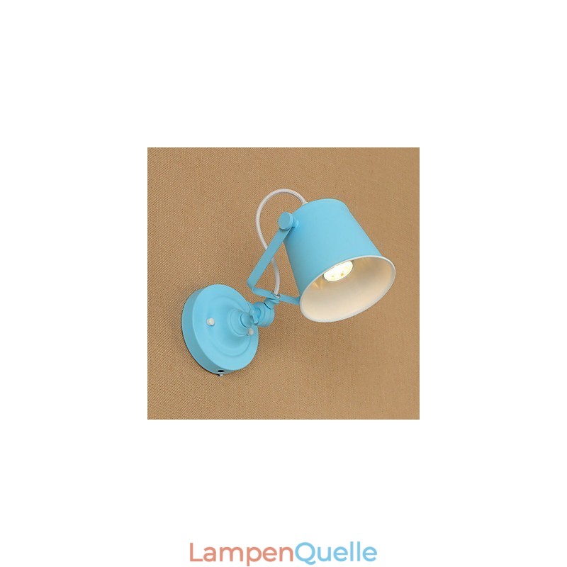 Wandleuchte, Wandlampe, Retro-Landhausstil, verstellbar, Schwenkarm, Augenschutz