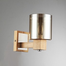 Moderne zeitgenössische Schwarzoxid-Finish-Funktion für Uplight-Wandleuchten Wandleuchte