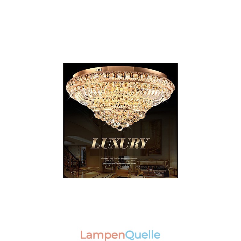 Moderne Luxus Kristall Deckenleuchte Absorbieren Kuppel Licht Durchmesser 60CM
