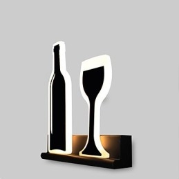 Integrierte moderne zeitgenössische moderne zeitgenössische Malerei-Funktion für Ambient Light Wandleuchten