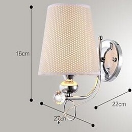 Moderne zeitgenössische galvanisierte Feature Uplight Wandleuchten Wandleuchte
