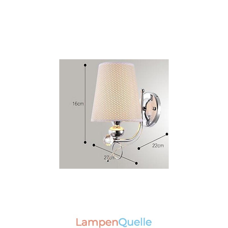 Moderne zeitgenössische galvanisierte Feature Uplight Wandleuchten Wandleuchte