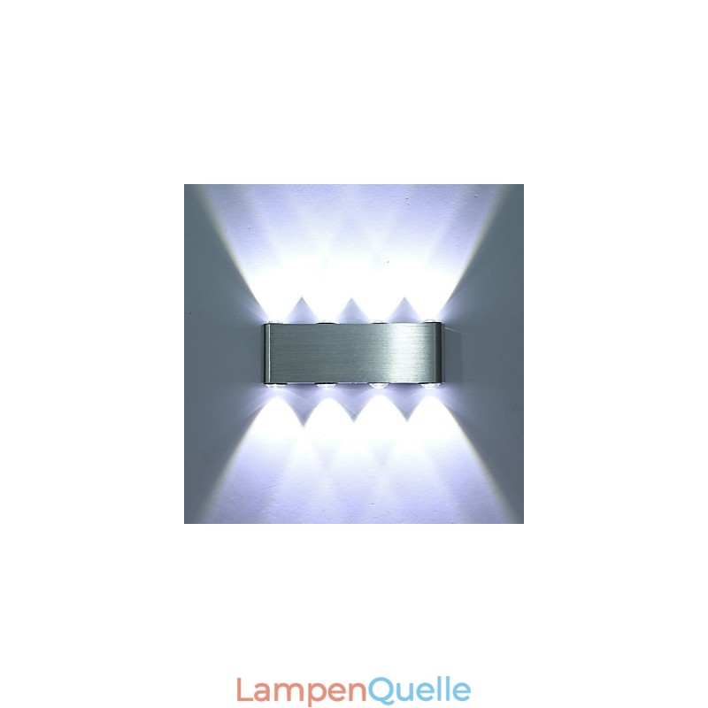 Moderne Wand Leuchte Leuchte Innen Flur Wand Lampe Aluminium Dekorative Beleuchtung Integrierte