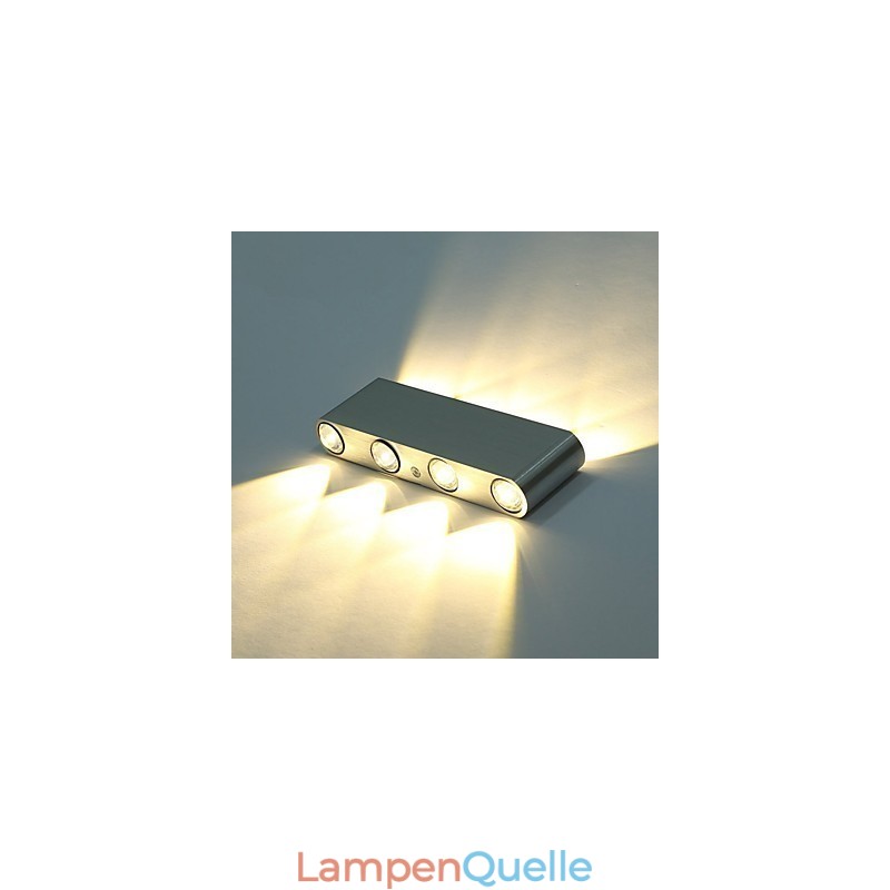 Moderne Wand Leuchte Leuchte Innen Flur Wand Lampe Aluminium Dekorative Beleuchtung Integrierte