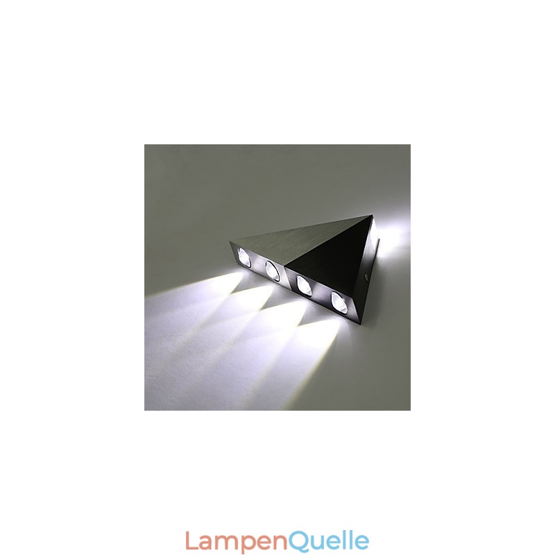 Moderne Dreieck-Wandleuchter-Leuchte für den Innenbereich, Flur, Up- und Down-Wandleuchte, Spot-Licht, Aluminium, dekorative Beleuchtung für Studio-Restaurants