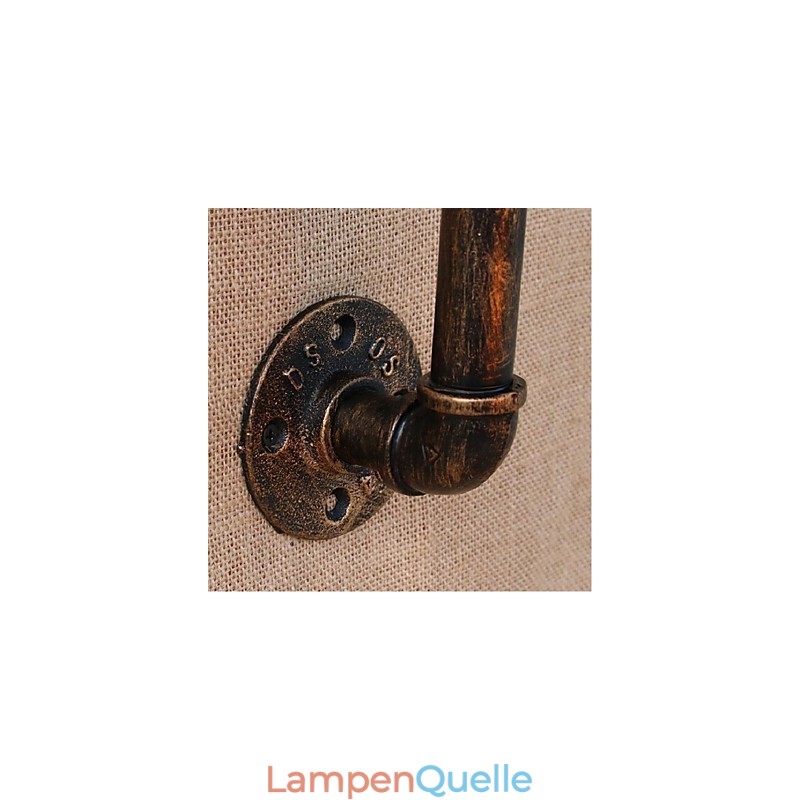 Nostalgie Einfache Wasserpfeife Dekorative Kleine Wandleuchte Wandleuchte
