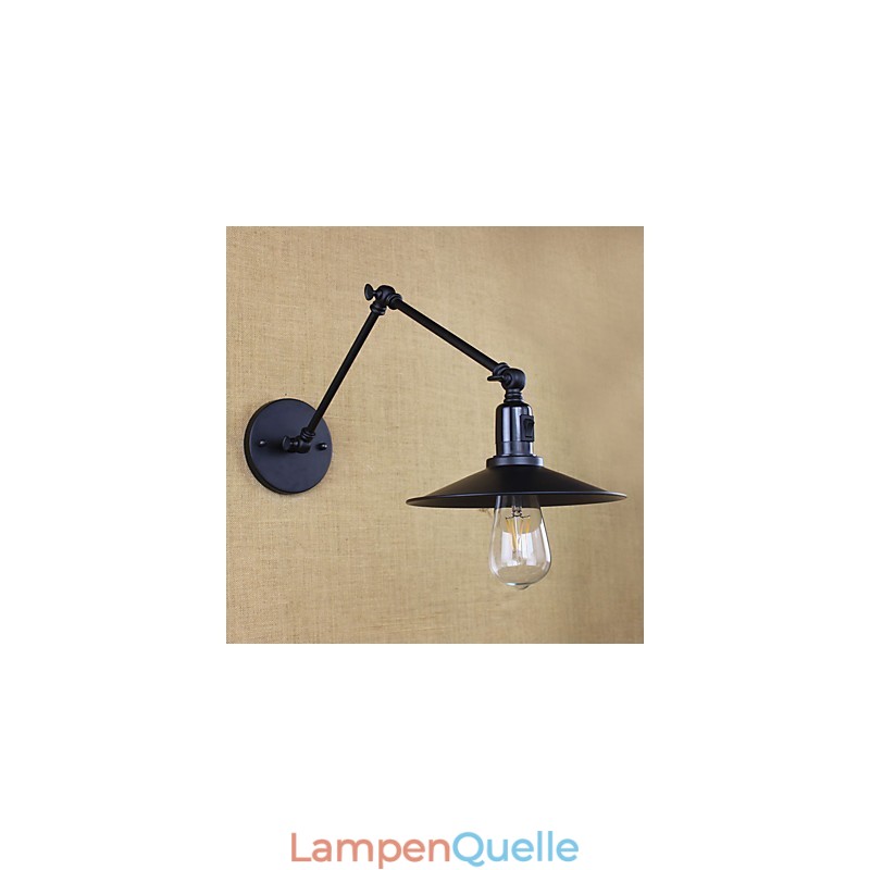 Rustikale Lodge-Malerei für Mini-Stil Schwenkarm-Downlight-Wandleuchten
