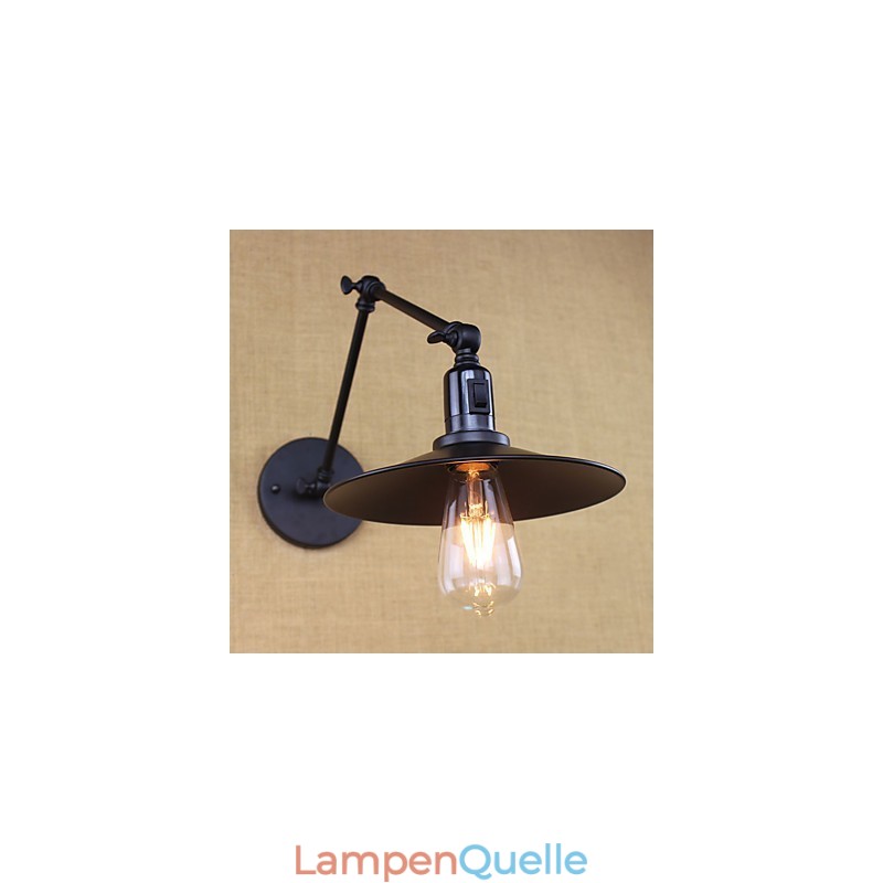Rustikale Lodge-Malerei für Mini-Stil Schwenkarm-Downlight-Wandleuchten