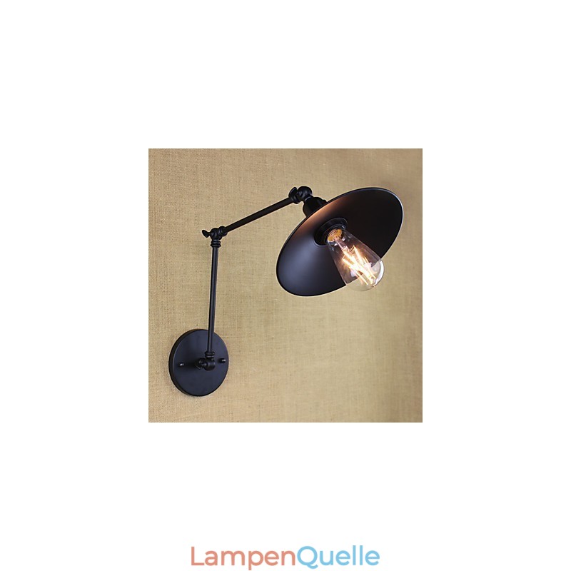 Rustikale Lodge-Malerei für Mini-Stil Schwenkarm-Downlight-Wandleuchten