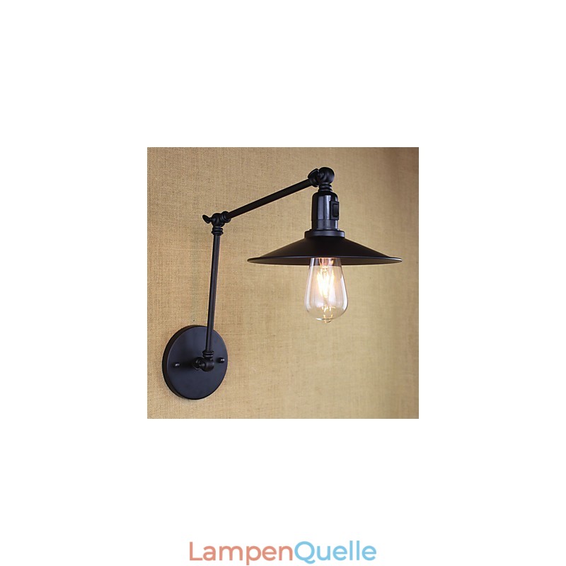 Rustikale Lodge-Malerei für Mini-Stil Schwenkarm-Downlight-Wandleuchten
