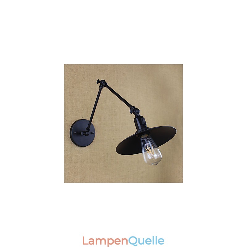 Rustikale Lodge-Malerei für Mini-Stil Schwenkarm-Downlight-Wandleuchten