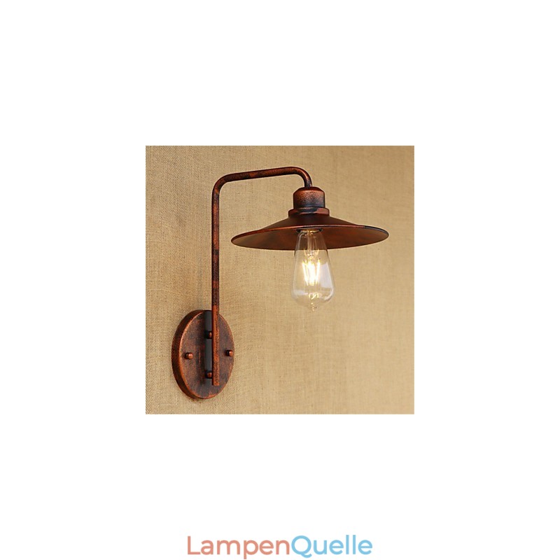 Modernes, zeitgenössisches rustikales Lodge-Malerei-Feature für Downlight-Wandleuchten im Mini-Stil
