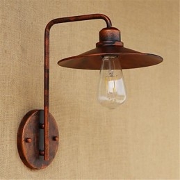 Modernes, zeitgenössisches rustikales Lodge-Malerei-Feature für Downlight-Wandleuchten im Mini-Stil