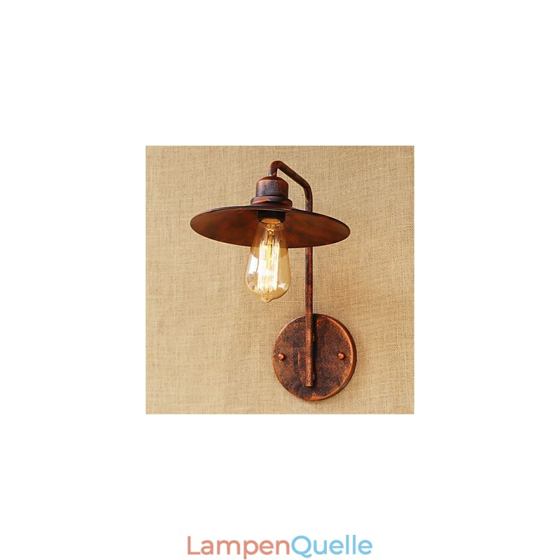 Modernes, zeitgenössisches rustikales Lodge-Malerei-Feature für Downlight-Wandleuchten im Mini-Stil