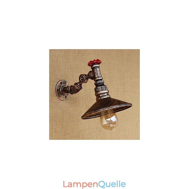 Country Retro-Malerei-Funktion für Mini-Stil drehbare Licht Swing Arm Lichter Wandleuchte