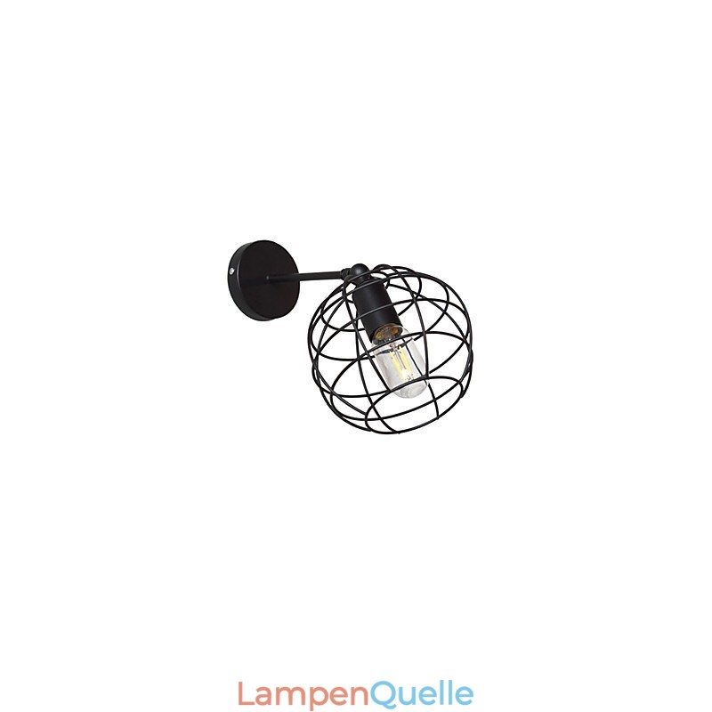 Ziegel Hohl Runde Eisen Wand Lampe Dumm Schwarz Amerikanischen Dekoration Lichtschwert Lampe Auf Wand