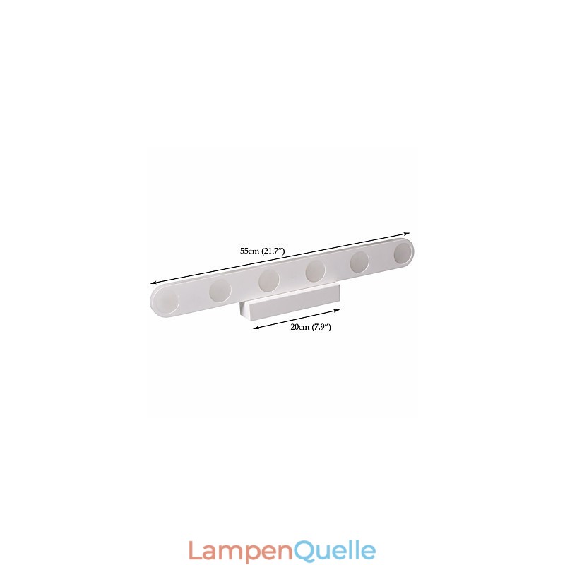 Integrierte moderne zeitgenössische für Downlight Badezimmerbeleuchtung Wandleuchte