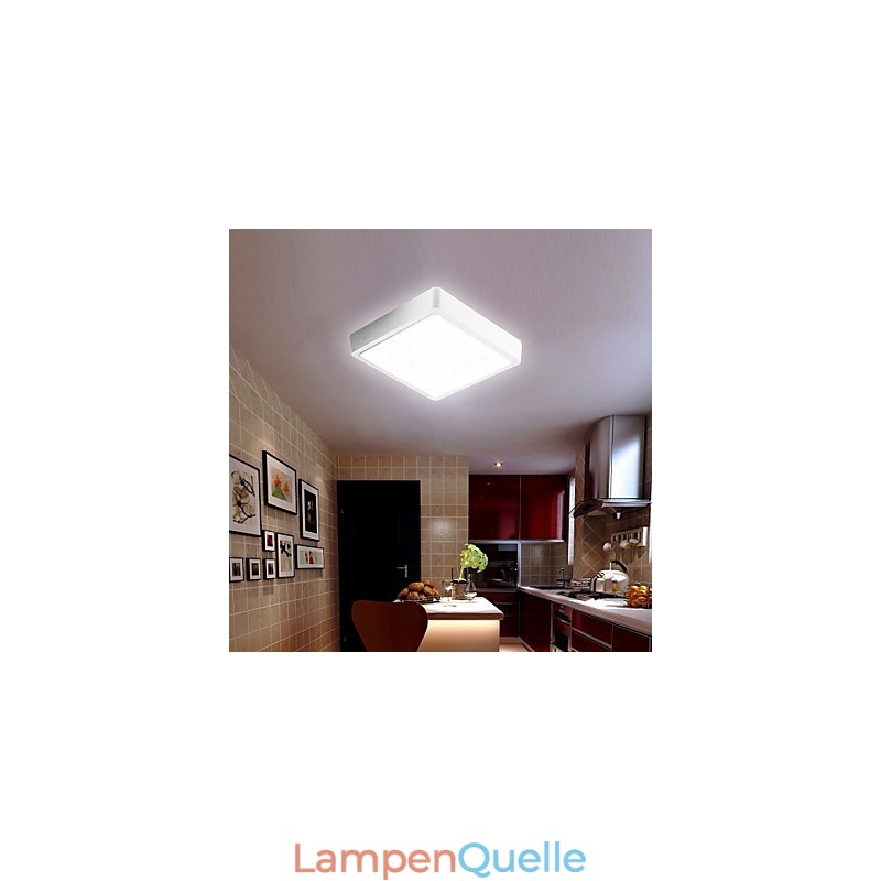 Deckenleuchten weiß 9W Hohe Lichtdurchlässigkeit Einfach Modern