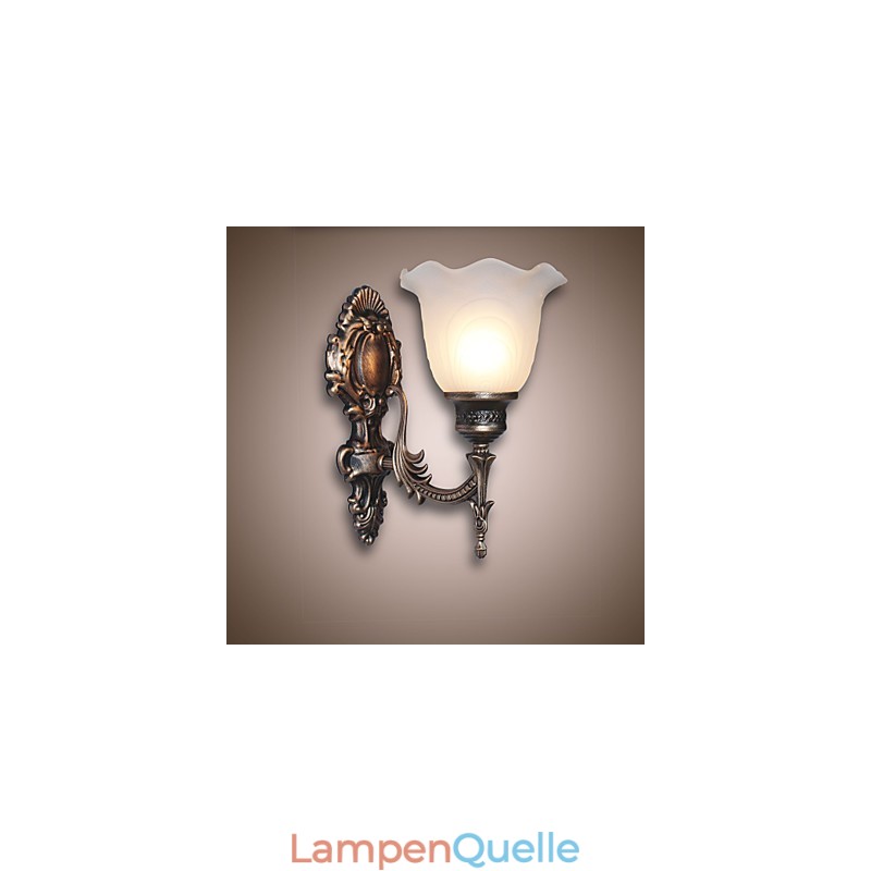 Retro-Wandlampe im europäischen Stil, Hotel-Flurlampe, Korridorlicht, Spiegelfrontlampe, Einzelkopf-Nachttischlampe
