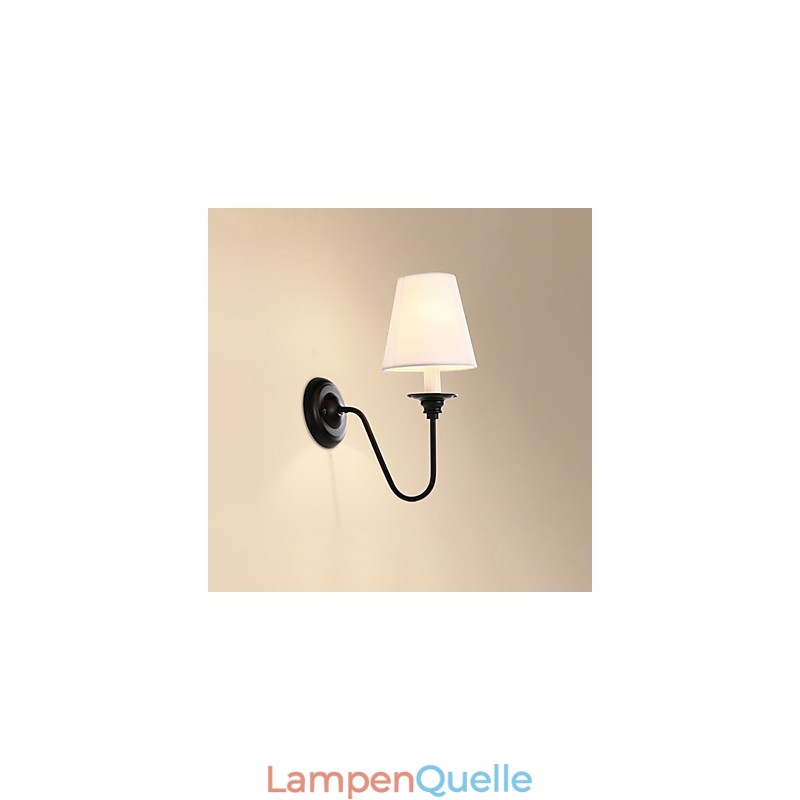 Rustic Lodge Wandleuchter mit schwarzem Oxid-Finish, Funktion zum Schutz der Augen, Umgebungslicht