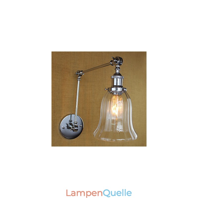 Country Retro Galvanisierte Funktion für Mini-Stil Augenschutz Umgebungslicht Schwenkarmleuchten Wand