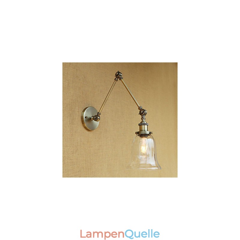 Country Retro Galvanisierte Funktion für Mini-Stil Augenschutz Umgebungslicht Schwenkarmleuchten Wand