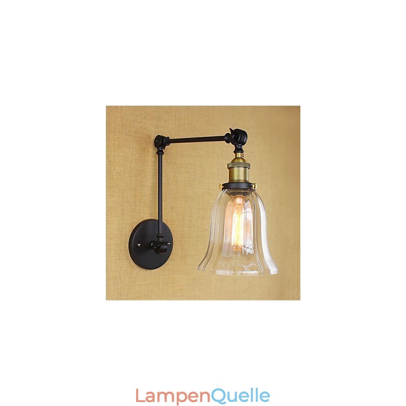 Country Retro Galvanisierte Funktion für Mini-Stil Augenschutz Umgebungslicht Schwenkarmleuchten Wand