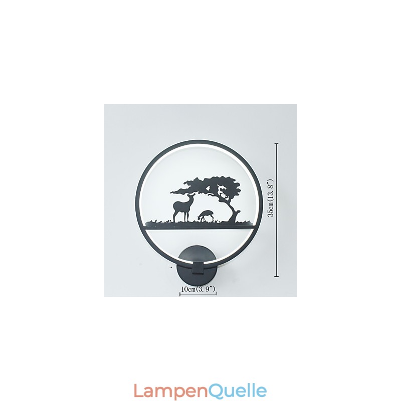 Die nordische moderne minimalistische Aluminium-TV-Wandlampe Gangtreppe Schlafzimmer Nachttischlampe Wandlampe Hotelkorridorlichter