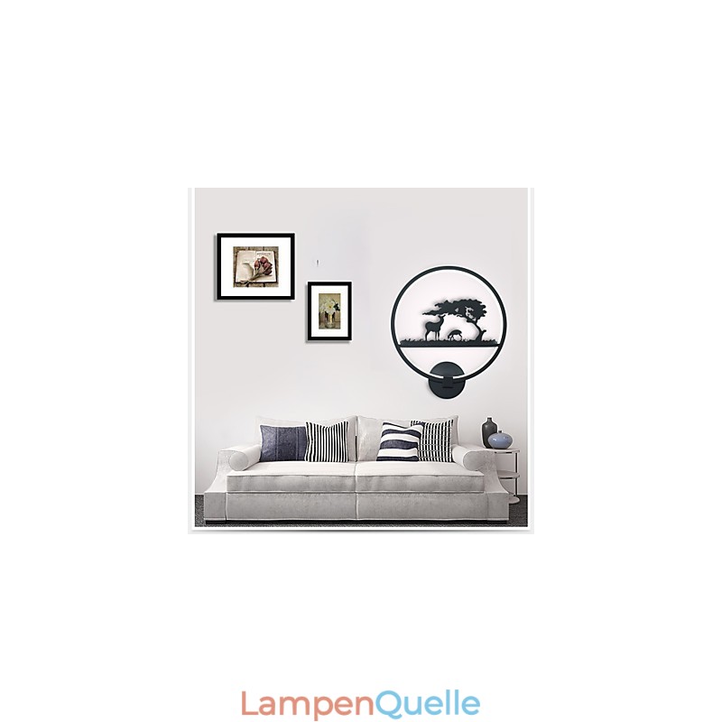 Die nordische moderne minimalistische Aluminium-TV-Wandlampe Gangtreppe Schlafzimmer Nachttischlampe Wandlampe Hotelkorridorlichter
