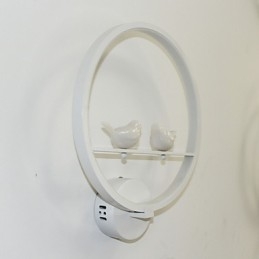 Die Schlafzimmer-Wandlampe, Nachttischlampe und kreative Persönlichkeit der modernen minimalistischen kreisförmigen Treppen-Korridor-Wandlampe