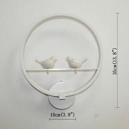 Die Schlafzimmer-Wandlampe, Nachttischlampe und kreative Persönlichkeit der modernen minimalistischen kreisförmigen Treppen-Korridor-Wandlampe