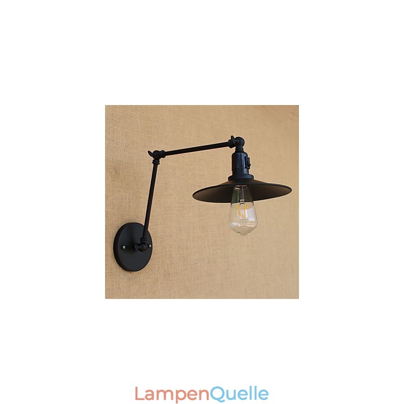 Country Retro Malerei Feature für Mini-Stil Swing Arm Lichter Swing Arm Lichter Wandleuchte