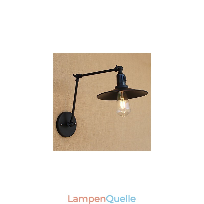 Country Retro Malerei Feature für Mini-Stil Swing Arm Lichter Swing Arm Lichter Wandleuchte