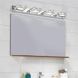 Badezimmer-Waschtischleuchte, Kristall-Make-up-Spiegelleuchte, 4 Lichter, Badezimmer-Schlafzimmerbeleuchtung