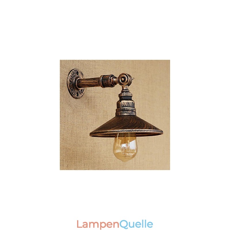 Industriellen Stil Nordischen Wasserrohr Wandleuchte Wandleuchte Braun Antike