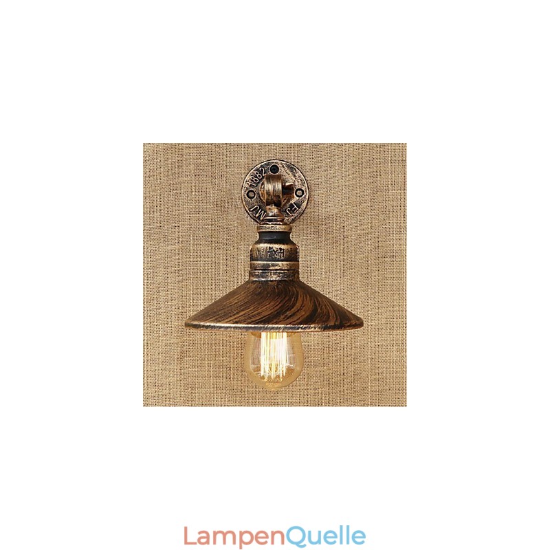 Industriellen Stil Nordischen Wasserrohr Wandleuchte Wandleuchte Braun Antike