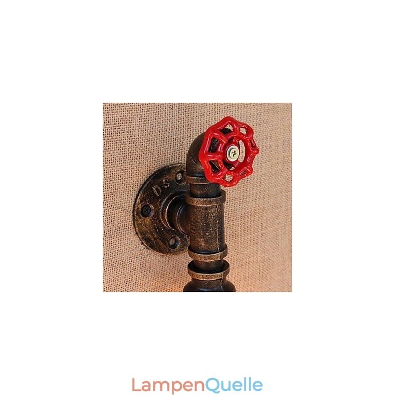 Nostalgie Einfache Wasserpfeife Dekorative Kleine Wandleuchte Wandleuchte