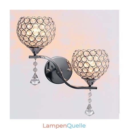 Moderne minimalistische Wohnzimmer Flur Korridor Kristall Wandleuchte