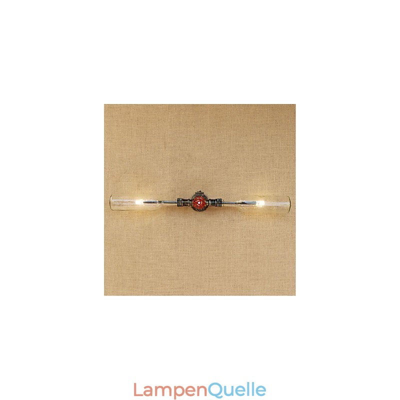 Retro Industrie Wind Designer Wasserflasche Lampe Wandleuchte Grau