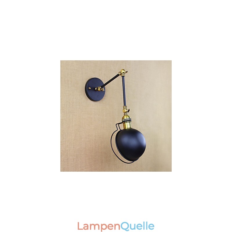 Industrielle Retro-Wandleuchte im europäischen Stil, Dorfcharakterbeleuchtung, dekorative Wandleuchte mit Eisenarm