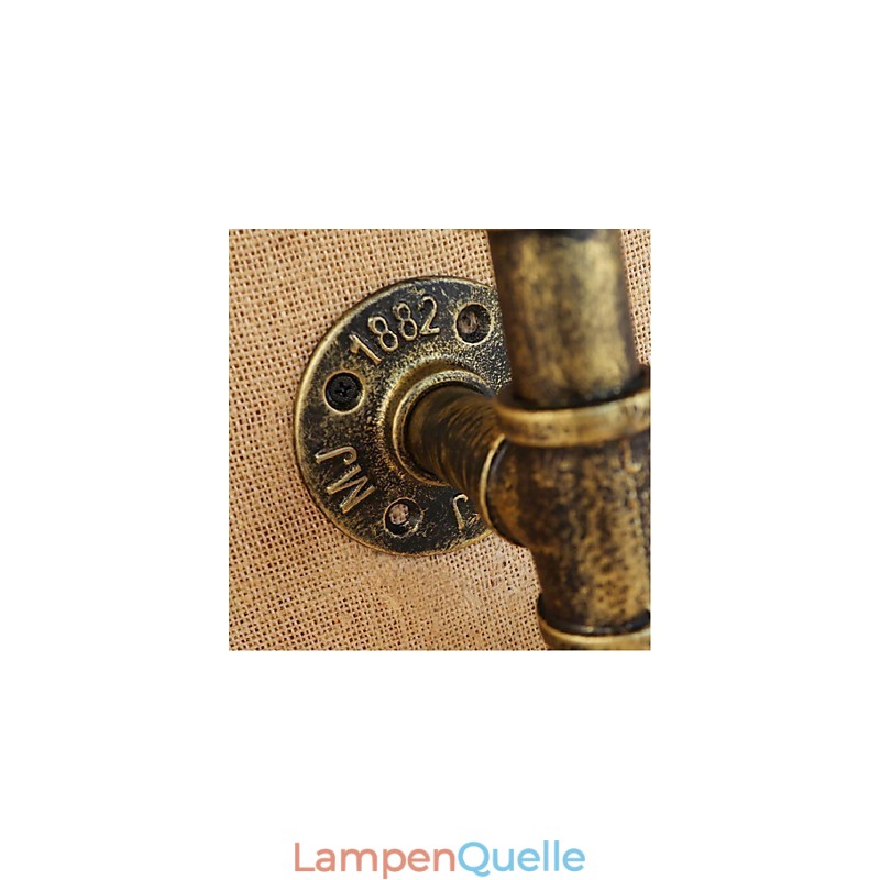 Wasserflasche Wandleuchte Wandleuchte Grau