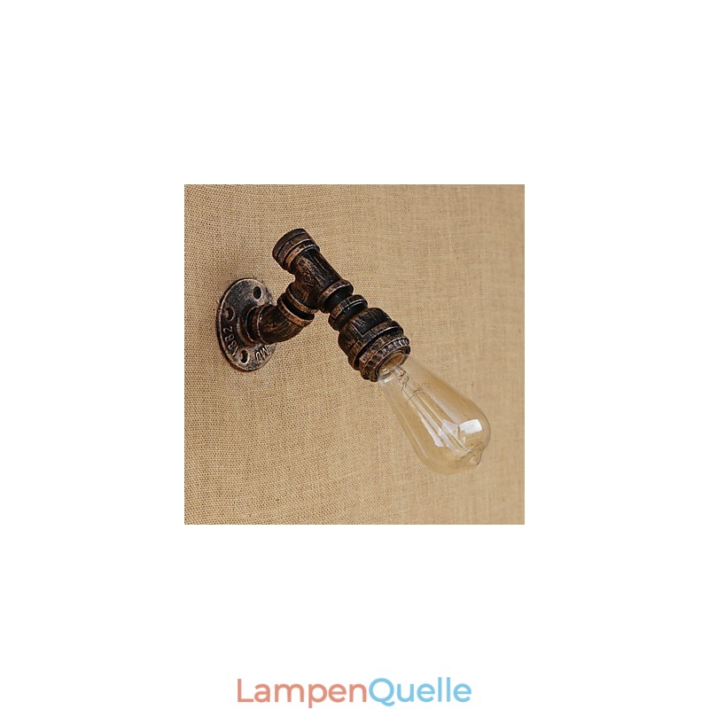 Country Retro Vintage Malerei Funktion für Mini-Stil Umgebungslicht Wandleuchten Wandleuchte