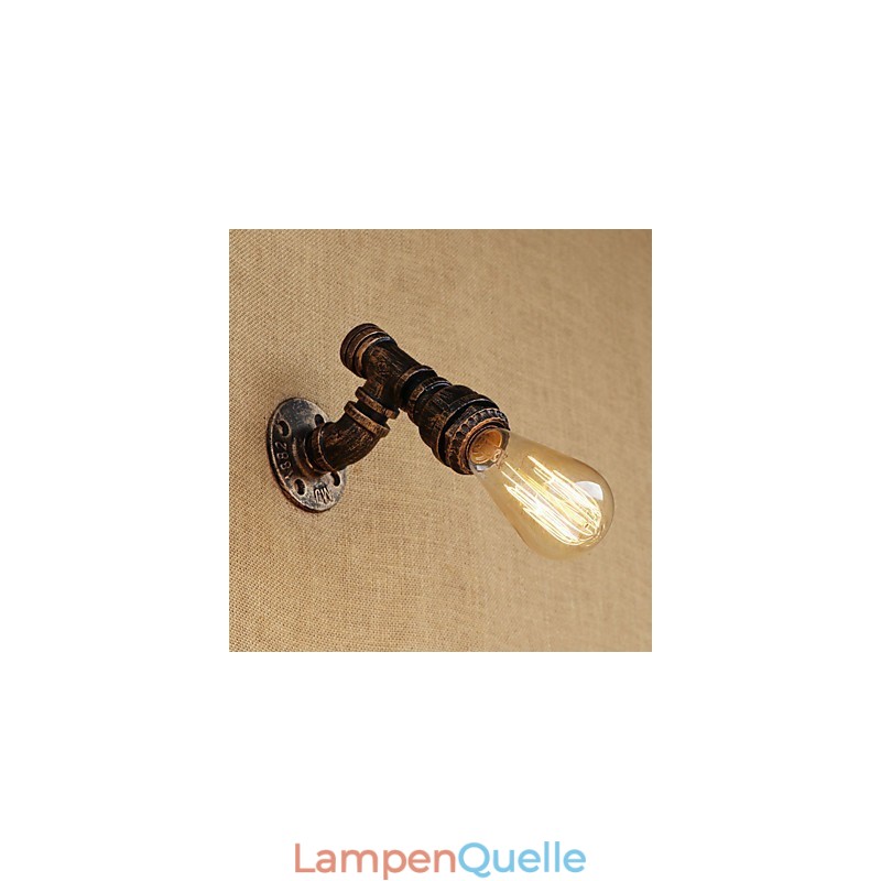 Country Retro Vintage Malerei Funktion für Mini-Stil Umgebungslicht Wandleuchten Wandleuchte