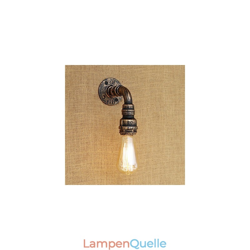 Country Retro Vintage Malerei Funktion für Mini-Stil Umgebungslicht Wandleuchten Wandleuchte