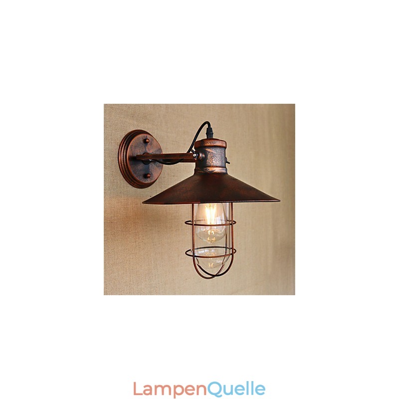 Rustikale Lodge Country Retro-Malerei-Funktion für Mini-Stil Downlight Wandleuchten